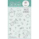 Gerda Steiner Designs - Hello Spring - 4x6 Clear Stamp Set